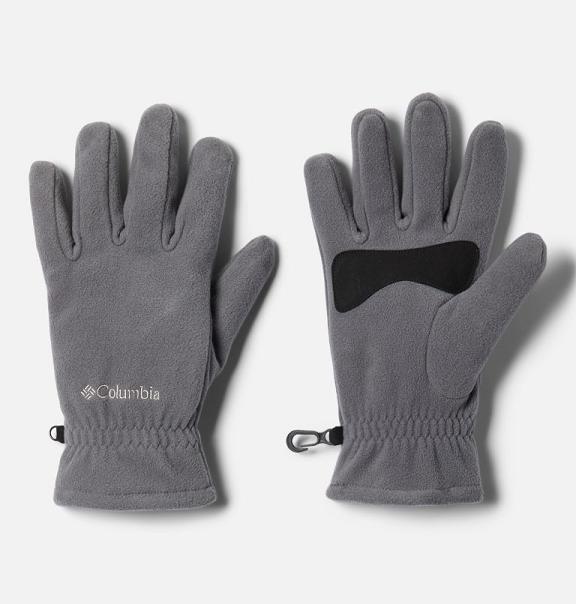 Columbia Fast Trek Gloves Grey For Men's NZ70528 New Zealand